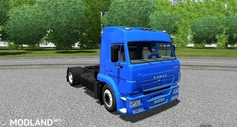 KamAZ 5460 Restayling Blue Truck [1.3.3]